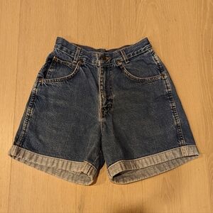 Vintage Chic Denim Shorts
